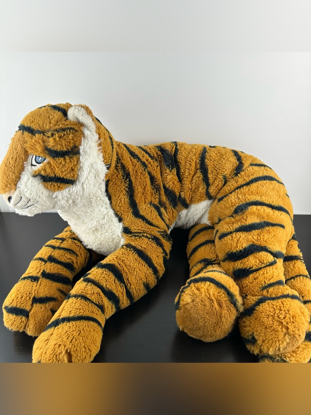 Ikea Djungelskog Tiger Orange White 28” Large Plush Stuffed Animal